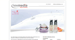 Desktop Screenshot of newmediadesign.co.za